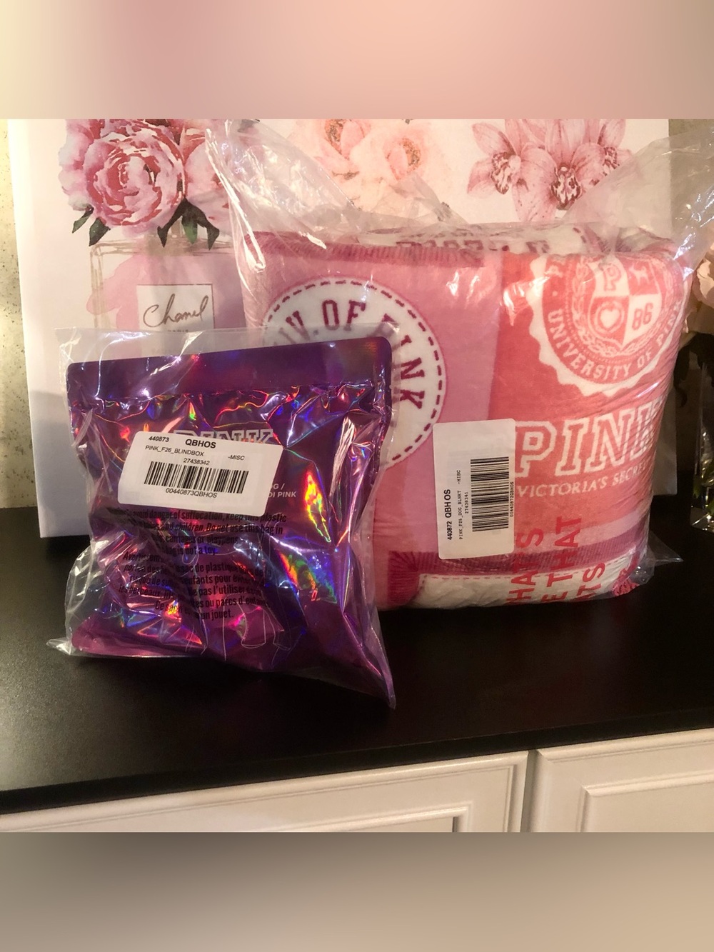 Victoria's Secret PINK Blind BVictoria's Secret PINK Blind Box & Dog Blanket Set